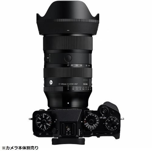 新品】シグマ 17-40mm F1.8 DC Art フジフイルムX用 - メルカリ