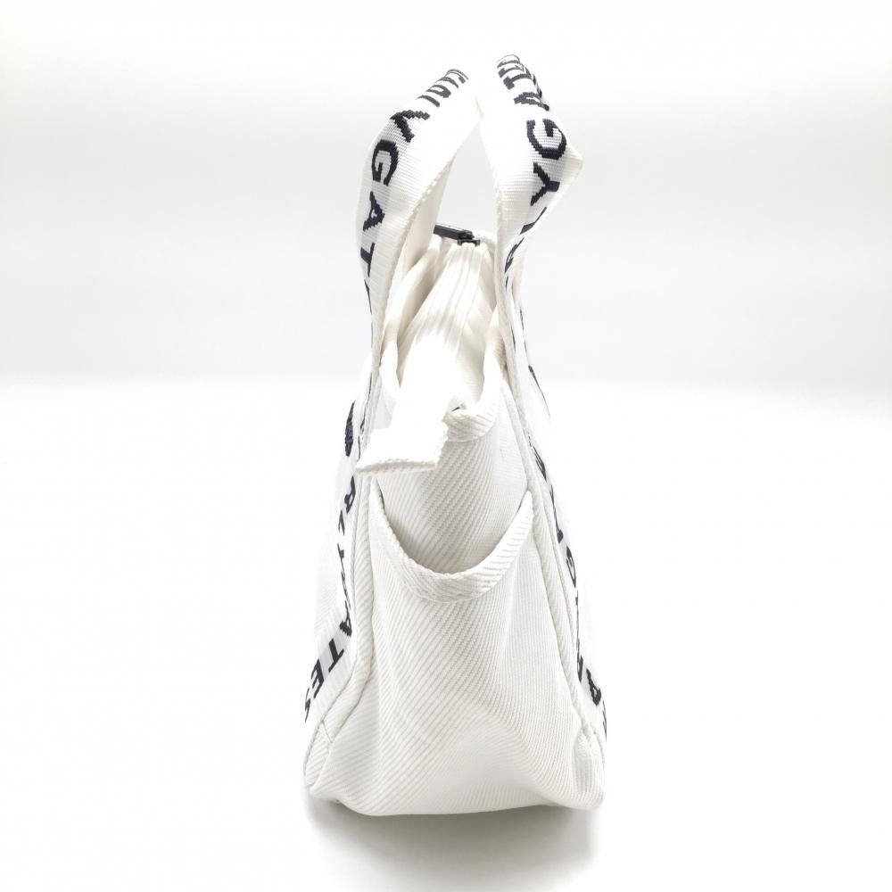 パーリーゲイツ カートバッグ 白 ロゴ 内外ポケットゴルフ PEARLY