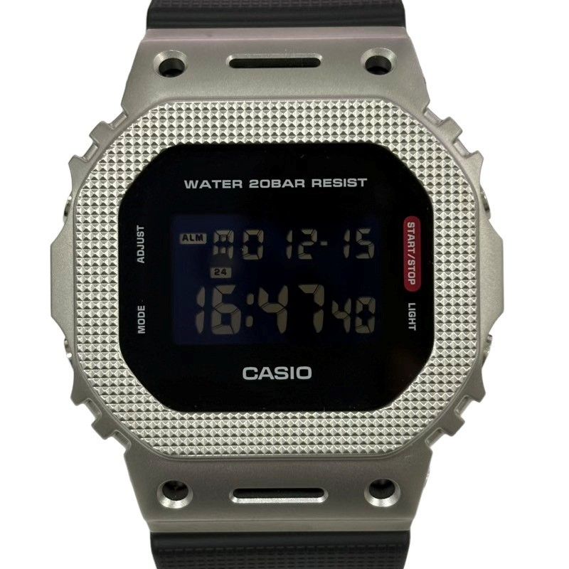 CASIO カシオ G-SHOCK MODERN GM-5600 M-1 JF 腕時計メンズ クオーツ ブラック文字盤 動作品