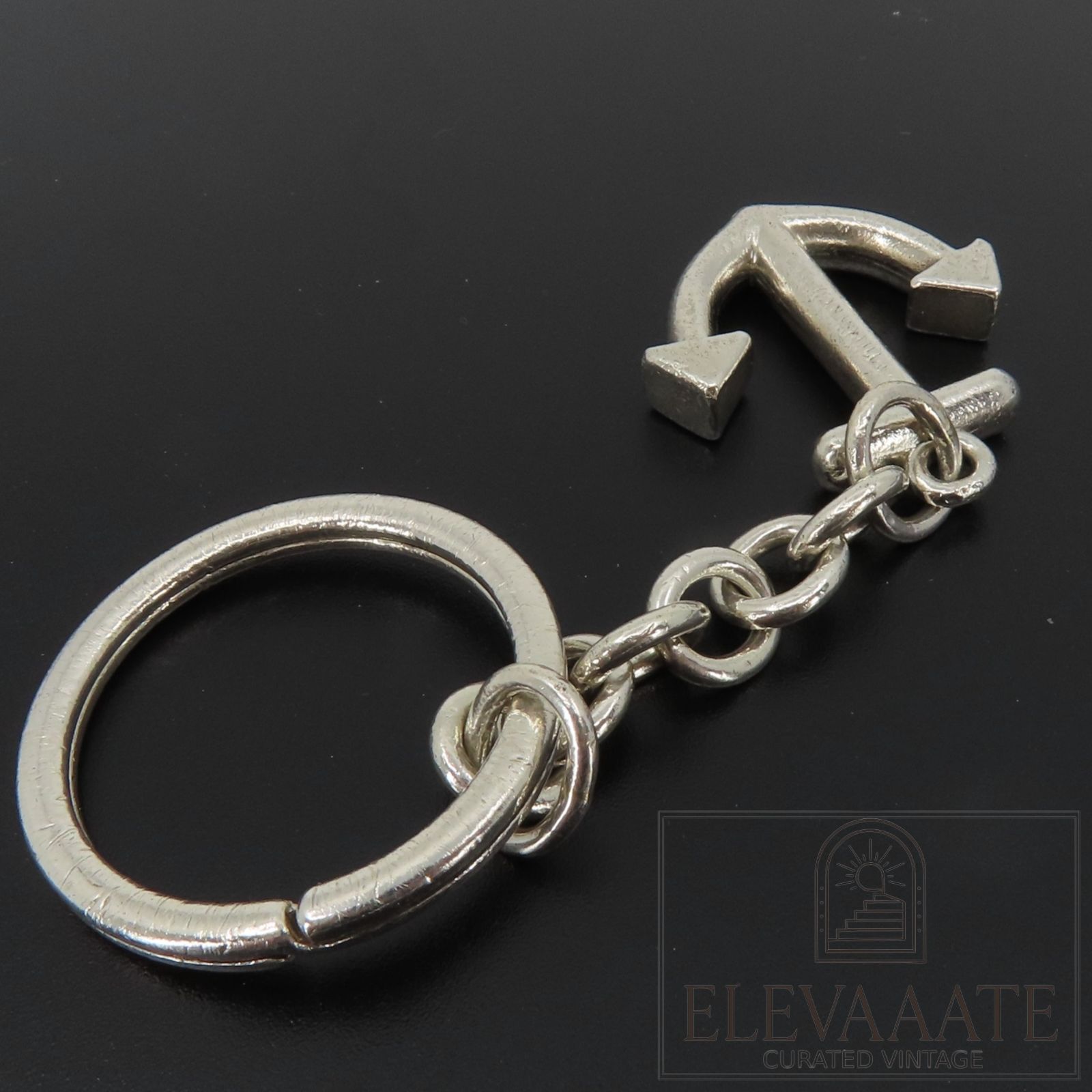 希少 Tiffany&Co. ヴィンテージ ティファニー アンカー キーリング