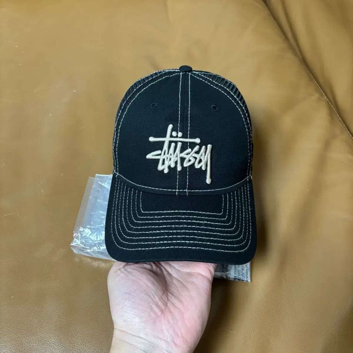 STÜSSY ERA ベーシック トラッカー 9 Twenty ボールキャップ ブラック