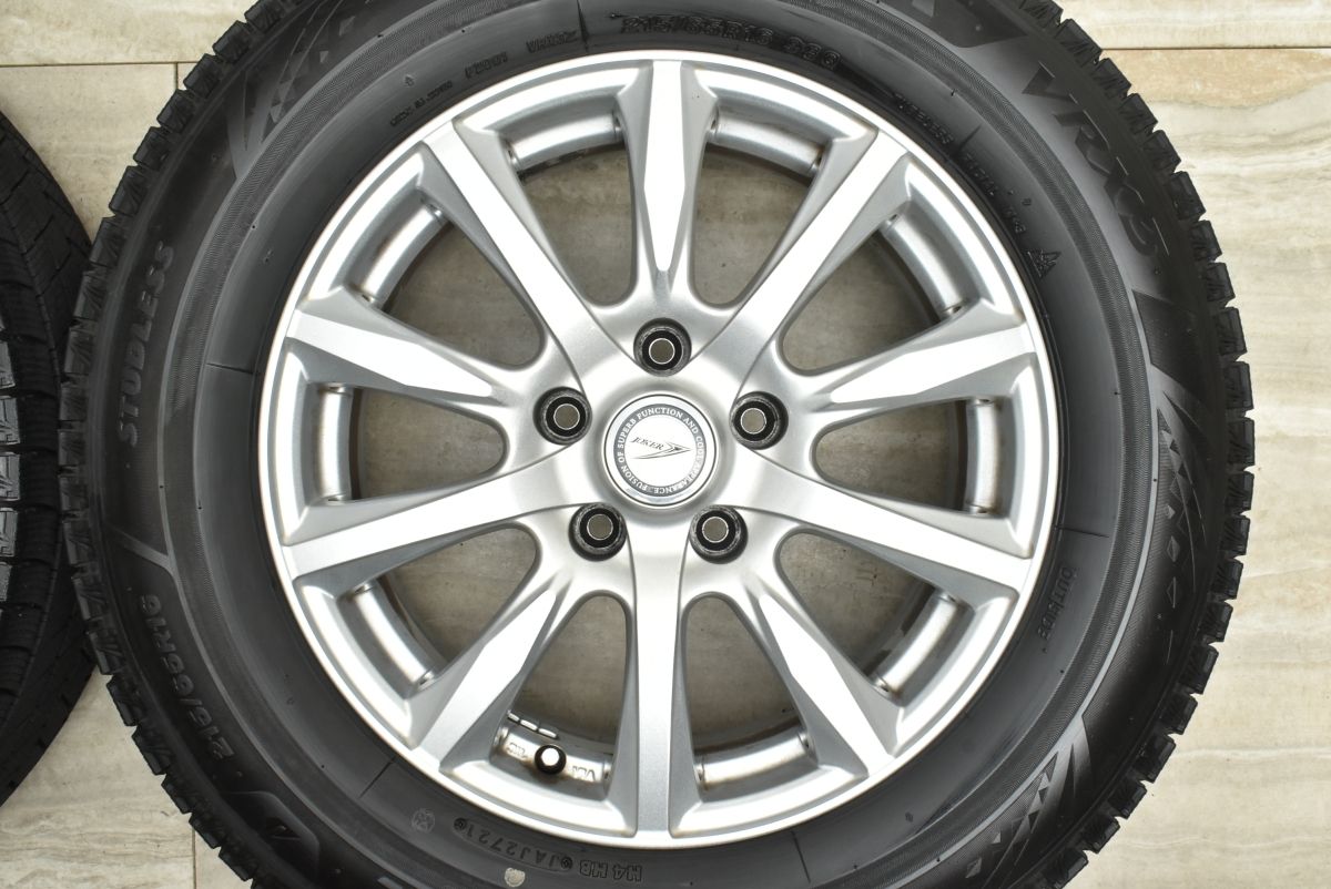 バリ溝 JOKER 16 in 6 5 J 40 PCD 114 3 ブリザックVRX 215 65 R アルファード カローラクロス C HR エクストレイル エルグランド CX 30