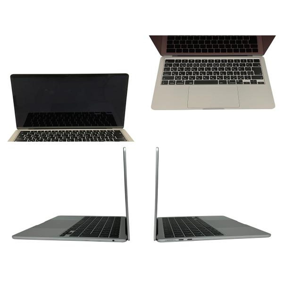 充放電回数13回】 Apple MacBookAir 2022 13インチ MLXY3J/A M2 ノート