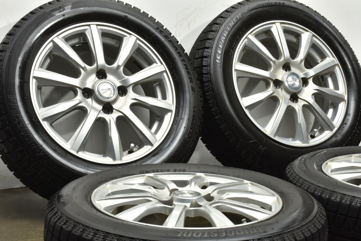 バリ溝 ジョーカー 15 in 5 J 42 PCD 100 アイスパートナー2 175 65 R フィールダー アクア ヴィッツ フィット スイフト イグニス