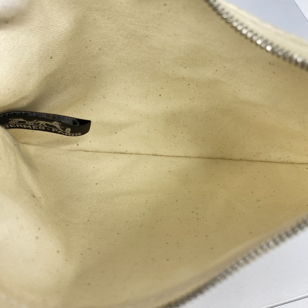  5 pb 2891-h エルメス トートバッグ カンヌMM キャンバス ブラウン シルバー金具 レディース トートバッグ バッグ