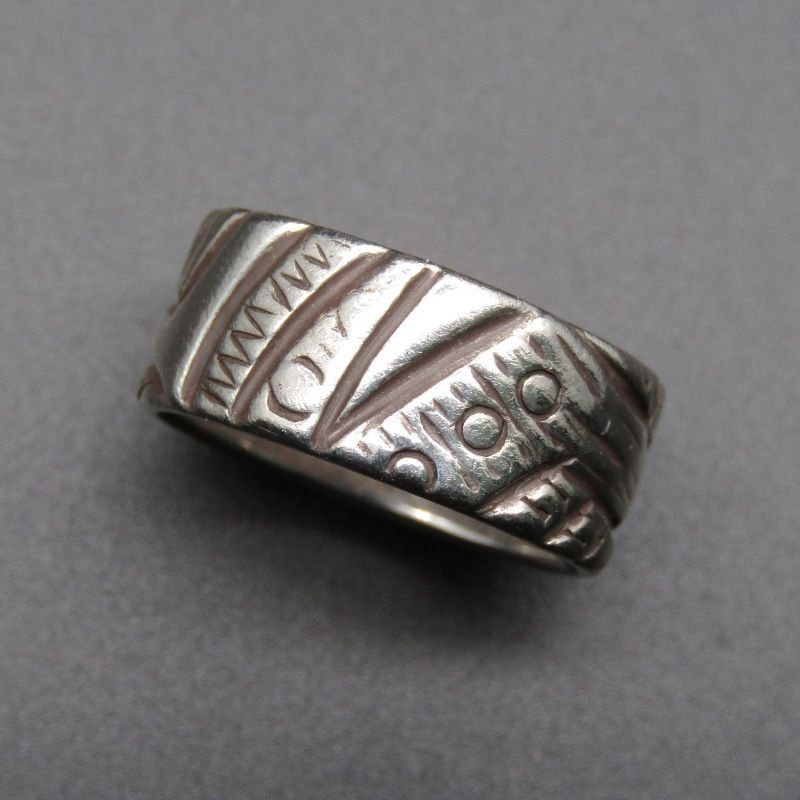 Jared Chavez ジャレッドチャべス リング スタンプワーク サンフェリペ メンズ レディース 18号