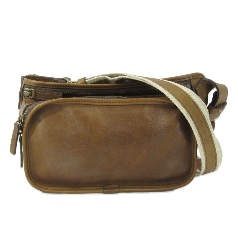 ツチヤカバン ガジェットワンマイル ボディバッグ GADGET ワックスレザー ヴィンテージオリーブ