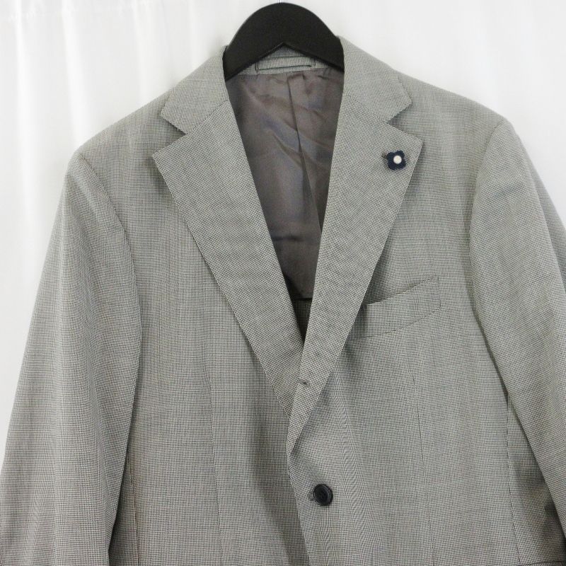 LARDINI ラルディーニ テーラードジャケット JK94003AQ 3B 千鳥格子 本