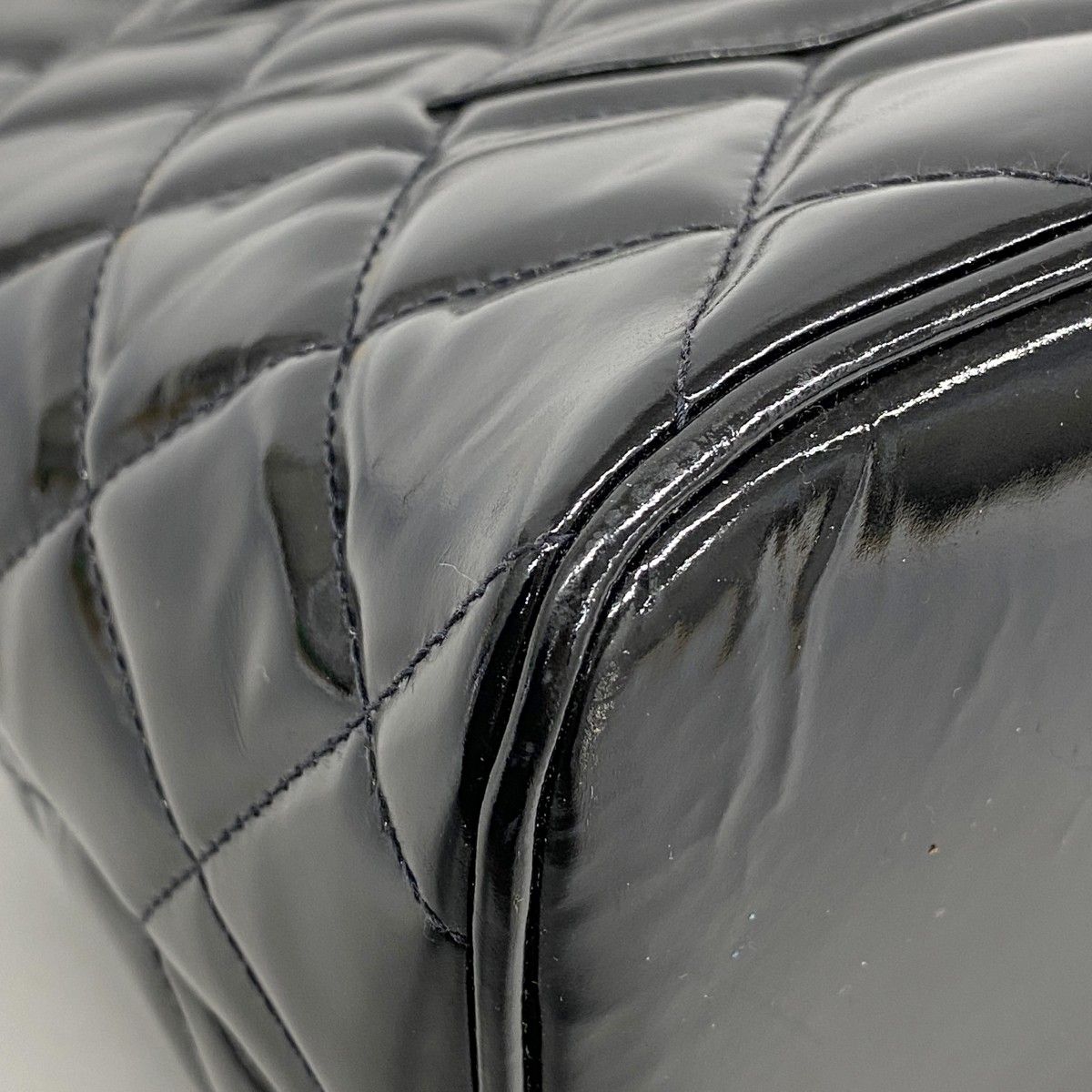  5 pb 2777 シャネル トートバッグ 復刻トート パテントレザー ブラック ゴールド金具 レディース トートバッグ バッグ