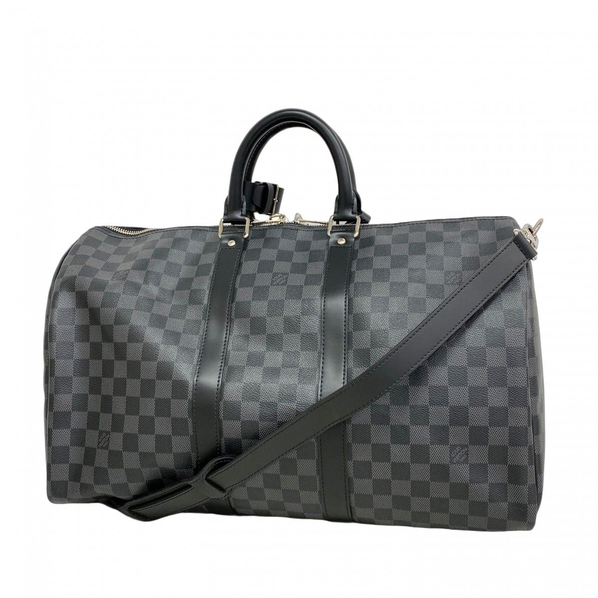 ルイ・ヴィトン　ダミエ　ボストンバック 5pb2906】ルイヴィトン ボストンバッグ ダミエ・グラフィット キーポル