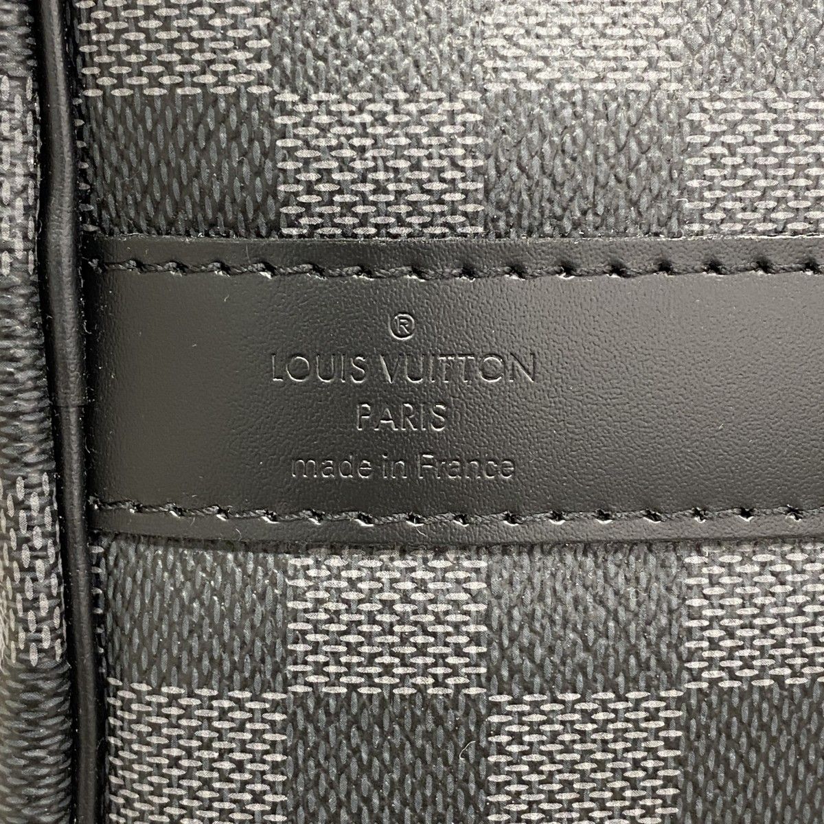 5pb2906】ルイヴィトン ボストンバッグ ダミエ・グラフィット キーポル