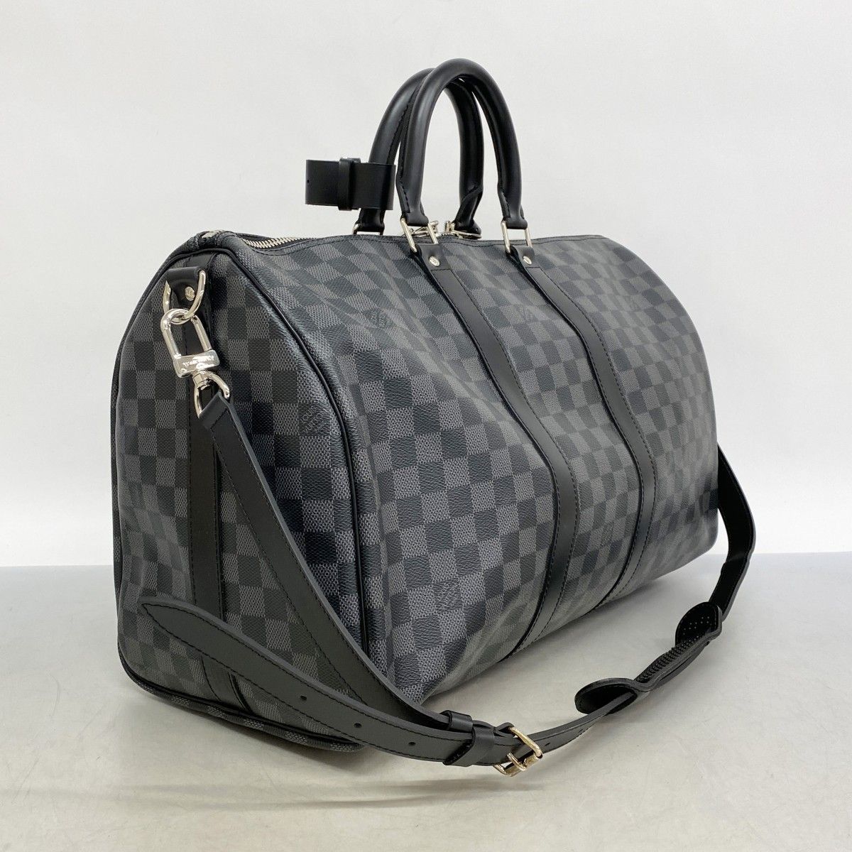 5pb2906】ルイヴィトン ボストンバッグ ダミエ・グラフィット キーポル