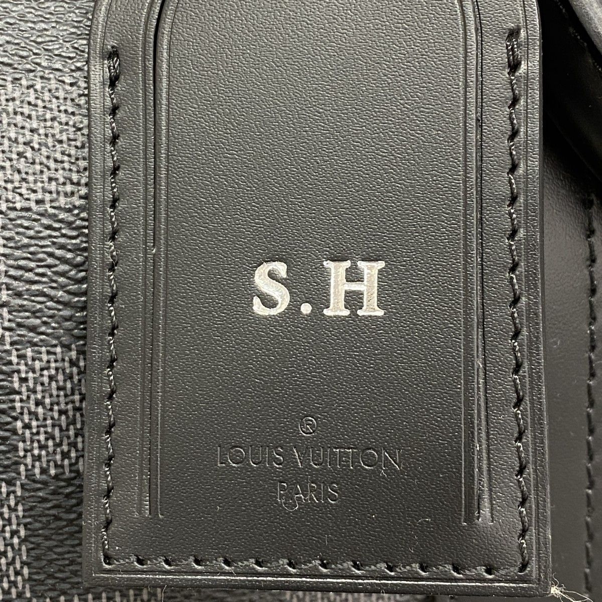 5pb2906】ルイヴィトン ボストンバッグ ダミエ・グラフィット キーポル