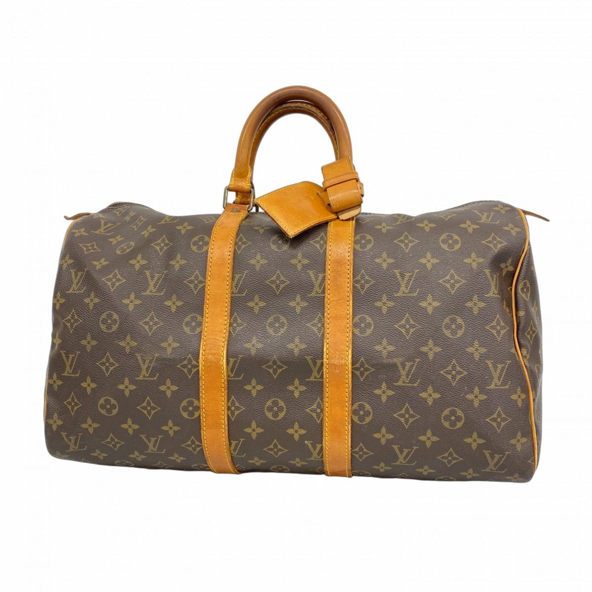 5 pb 2922 ルイヴィトン ボストンバッグ モノグラム キーポル45 M 41428 ブラウン メンズ レディース ユニセックス