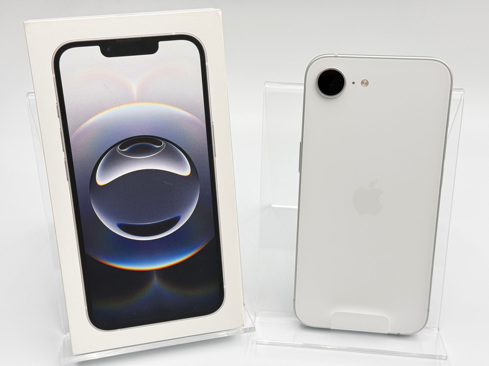 未使用】iPhone 16e 128GB ホワイト SIMフリー 白ロム【箱傷み