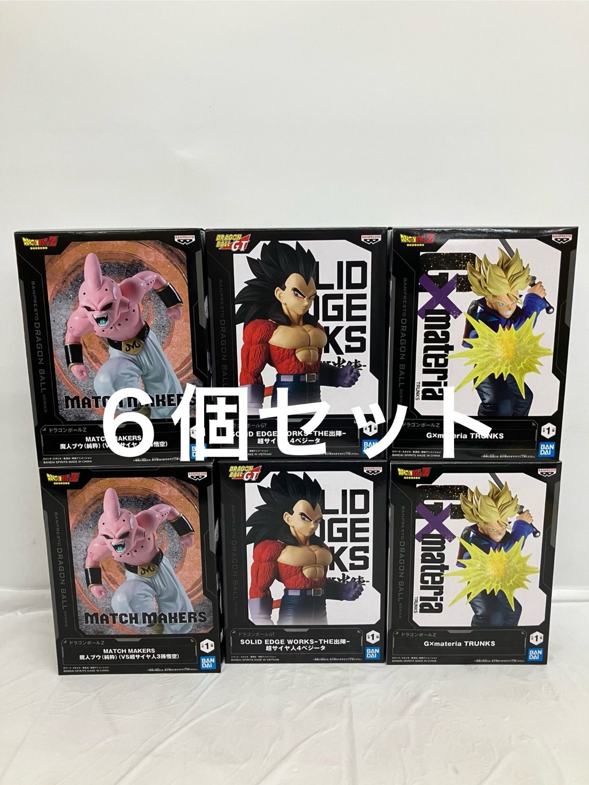 未開封 ドラゴンボールZ フィギュア 3種6個セット LFQ692 f111 - メルカリ