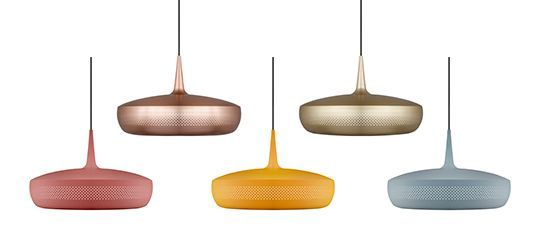 大人気，品質保証 UMAGE ウメイ Clava Dine クラヴァ ダイン Brushed Copper ＆ Red Earth ３灯ペンダントライト ペンダントライト