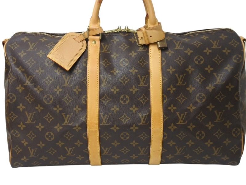 LOUIS VUITTON ルイヴィトン キーポル バンドリエール 50 モノグラム