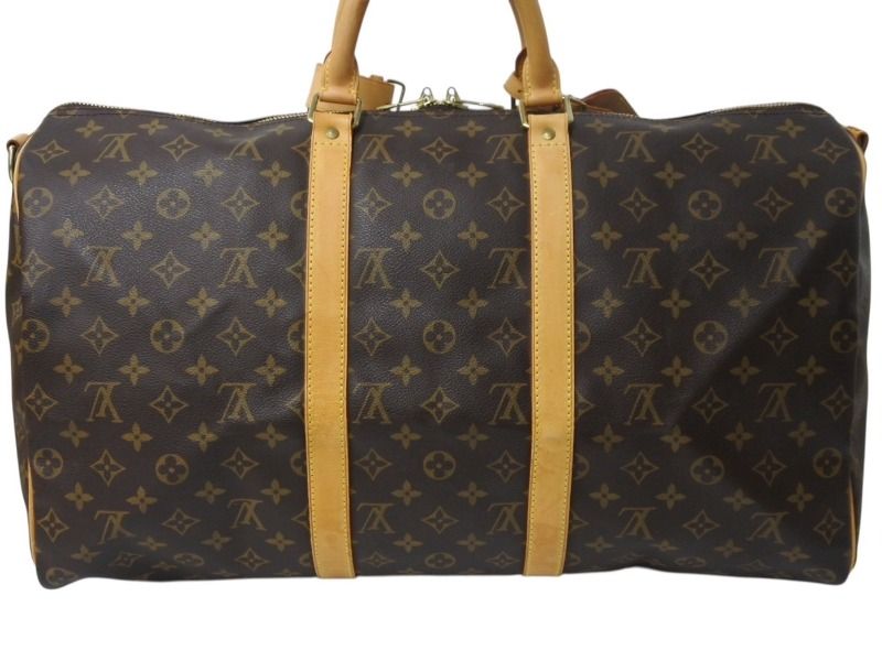 LOUIS VUITTON ルイヴィトン キーポル バンドリエール 50 モノグラム
