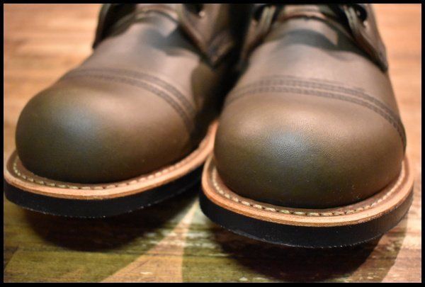 【8.5D 箱付 未使用 24年】レッドウィング 8078 アイアンレンジャー グリーン アルパイン ポーテージ 緑 ブーツ redwing HOPESMORE【FH218】