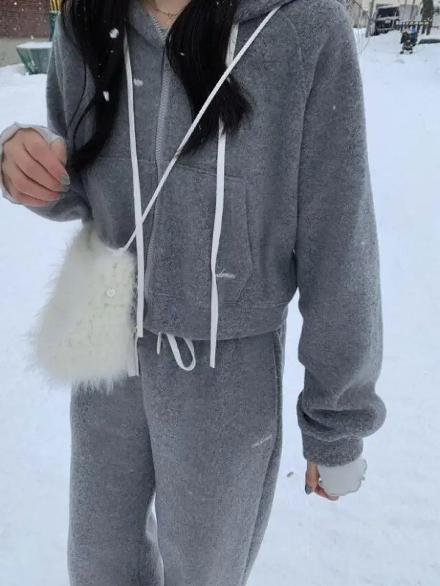 24 fw ondemin スノウ セットアップ グレー