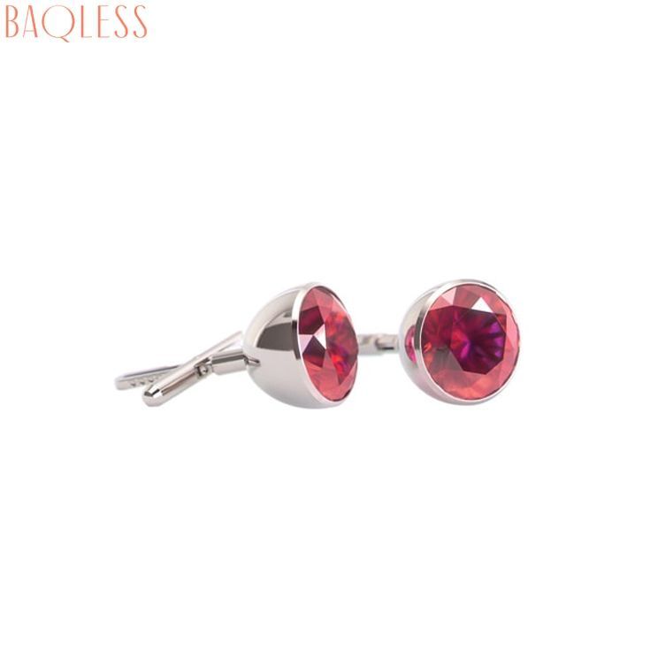 バックレス Baqless Clarity Red 5.0mm クラリティ レッドピアス【cz