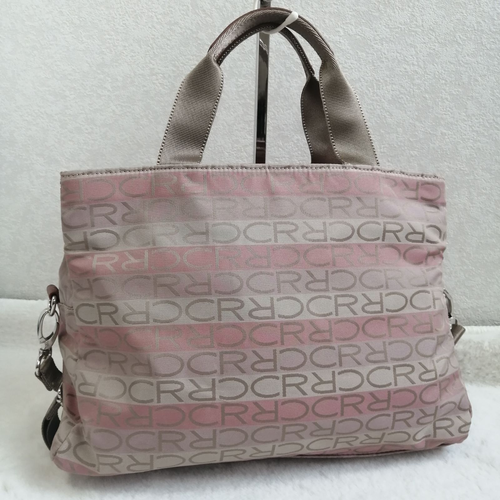 美品☆クロコダイル ショルダーバッグ ハンドバッグ トート バッグ 