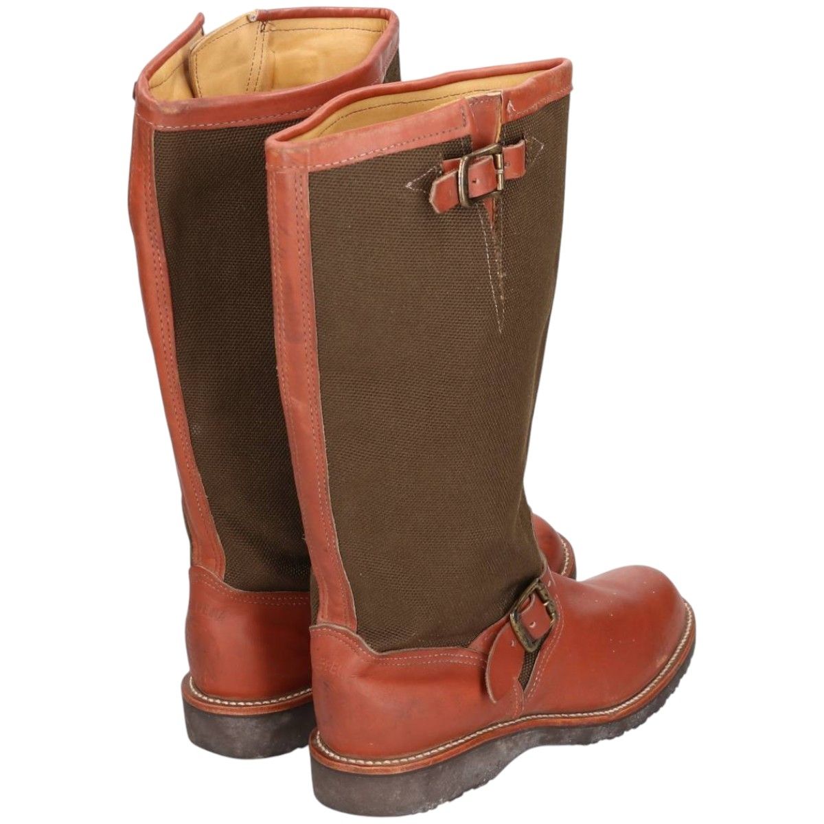 古着 00年代 チペワ CUTTER 17 SNAKE BOOT ロングブーツ 9 1 2 M メンズ27.5 cm相当 saa 014494