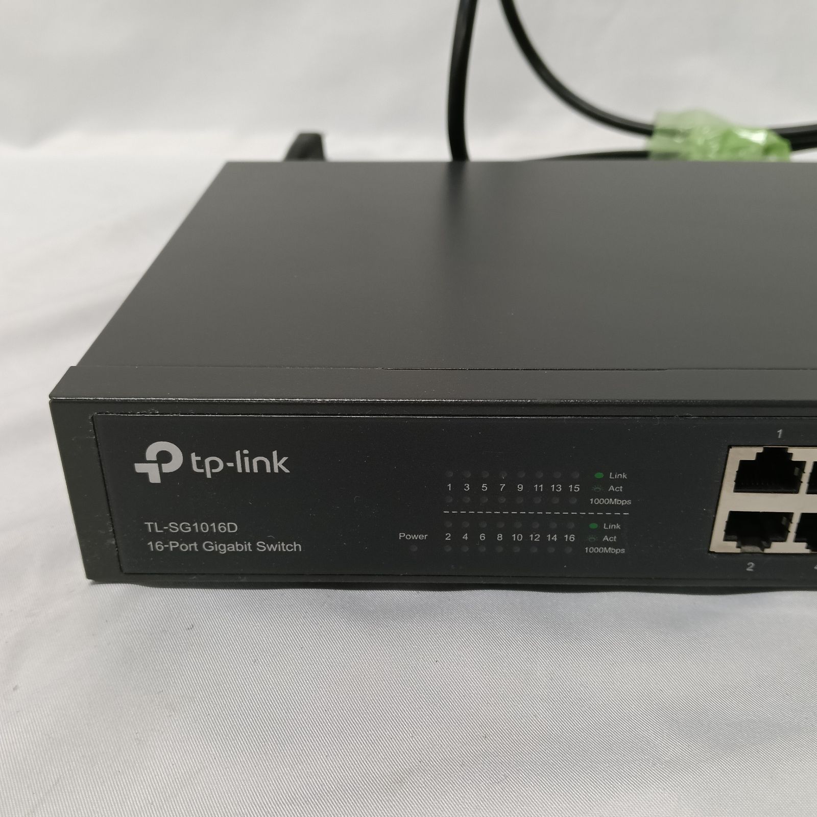未使用品　TP-Link 16ポート PoEハブ TL-SG1016PE TL-SG1016PE | ギガビットポート×16 イージースマートスイッチ（PoE+
