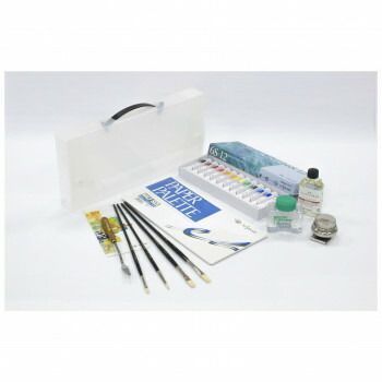 クサカベ 油絵 ストライプクリアボックスセット No 3