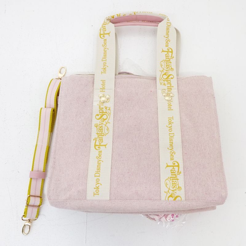 ディズニーランド ホテル トートバッグ エクスクルーシブ ファンタジースプリングスホテルのディズニーホテルエクスクルーシブ