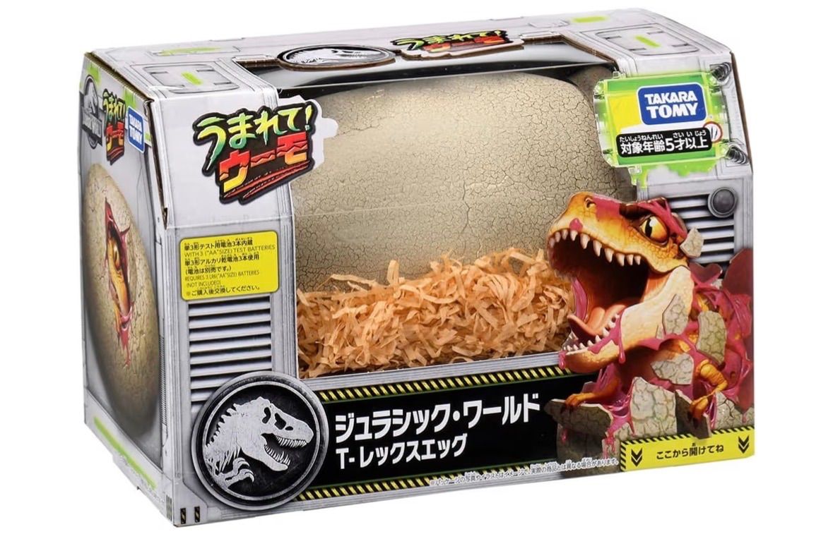 【うまれてウーモ】T-レックスエッグ（新品未使用） タカラトミー タカラトミー(TAKARA TOMY) うまれて! ウーモ ジュラシック・ワールド
