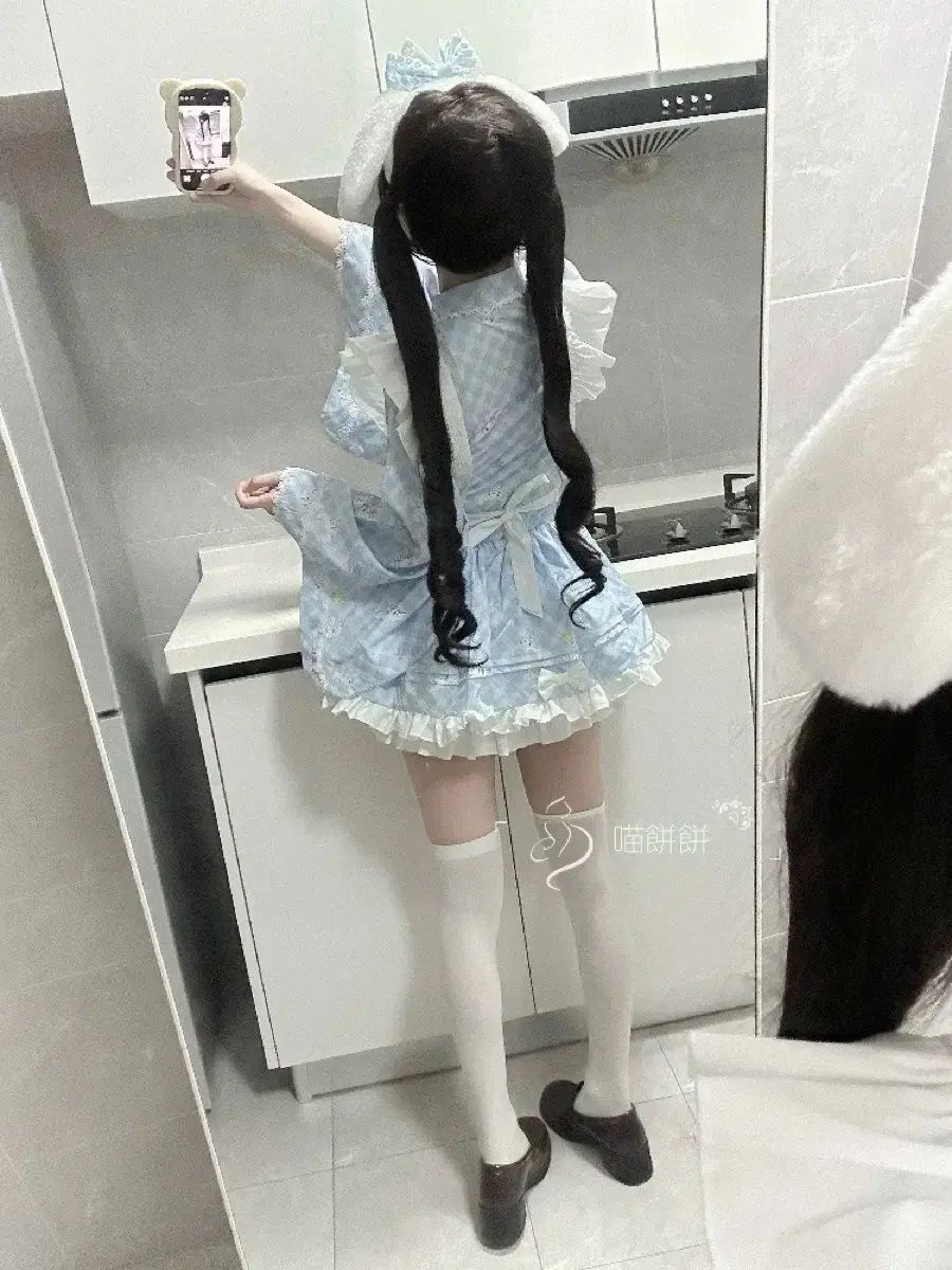  日本式 キーモ ノー メイドONE PIECE ロリータ ファッション 長袖 七分袖 ミニワンピース