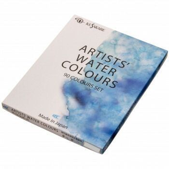 クサカベ 透明水彩絵具セット NW 90