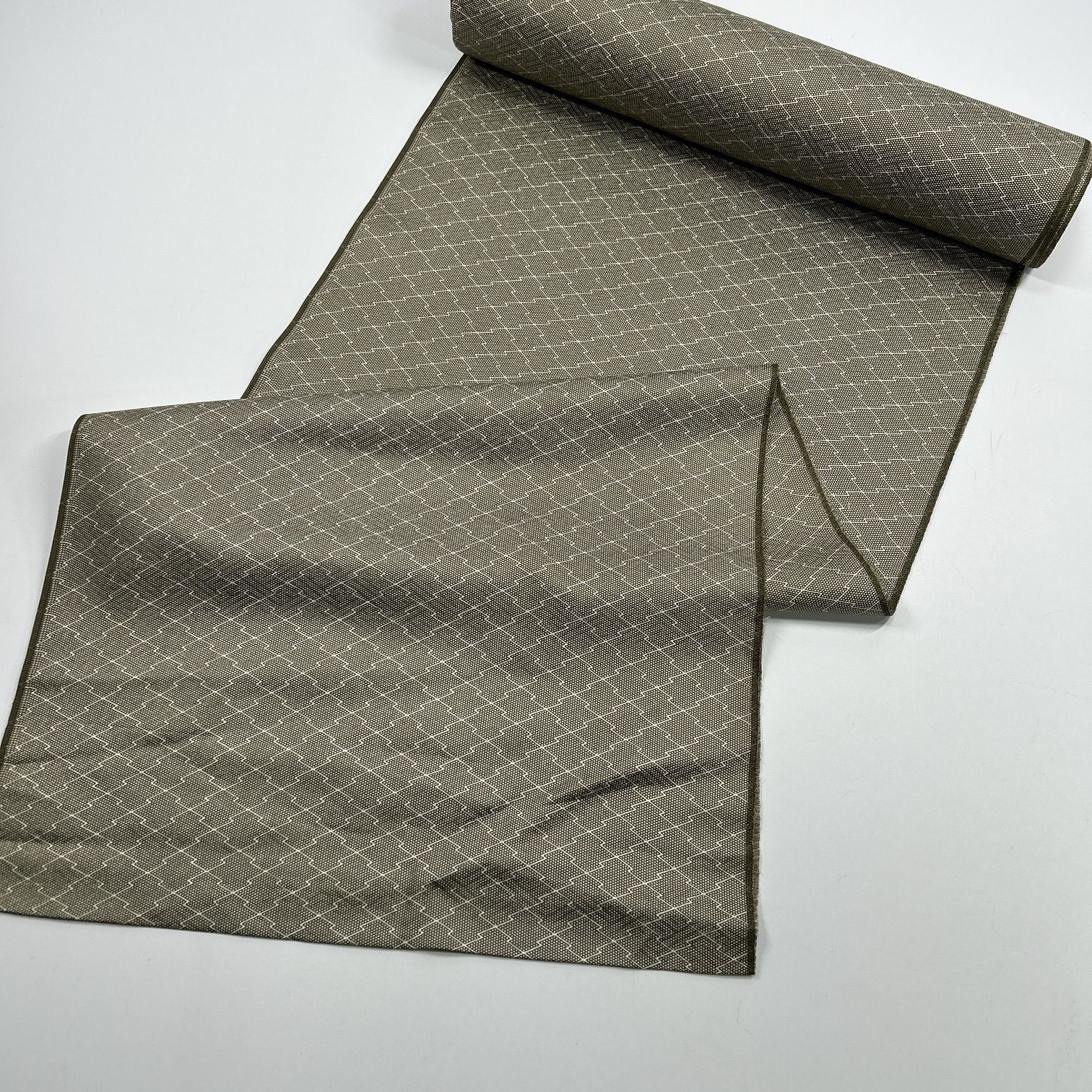 小紋 反物 着尺 2本 正絹 着物おまとめ売り 同梱購入歓迎 リメイク用