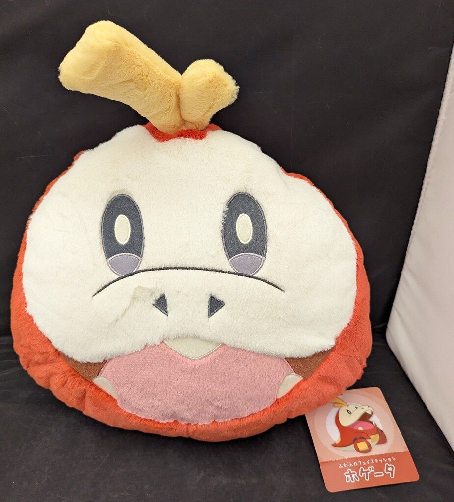 ポケモン ピカピカボックス2024 ふわふわフェイスクッション ホゲータ
