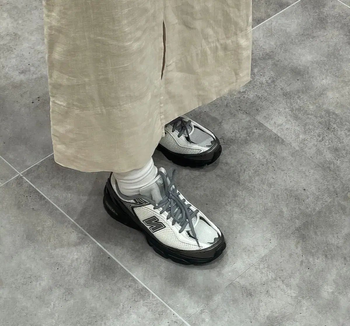  ニュー ンス 509 シーソルト ブラック その他 靴