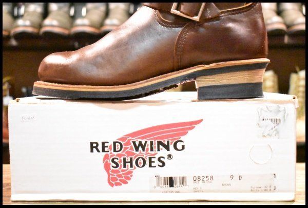 9D 箱付 美品 100周年限定 04年】レッドウィング 8258 エンジニア