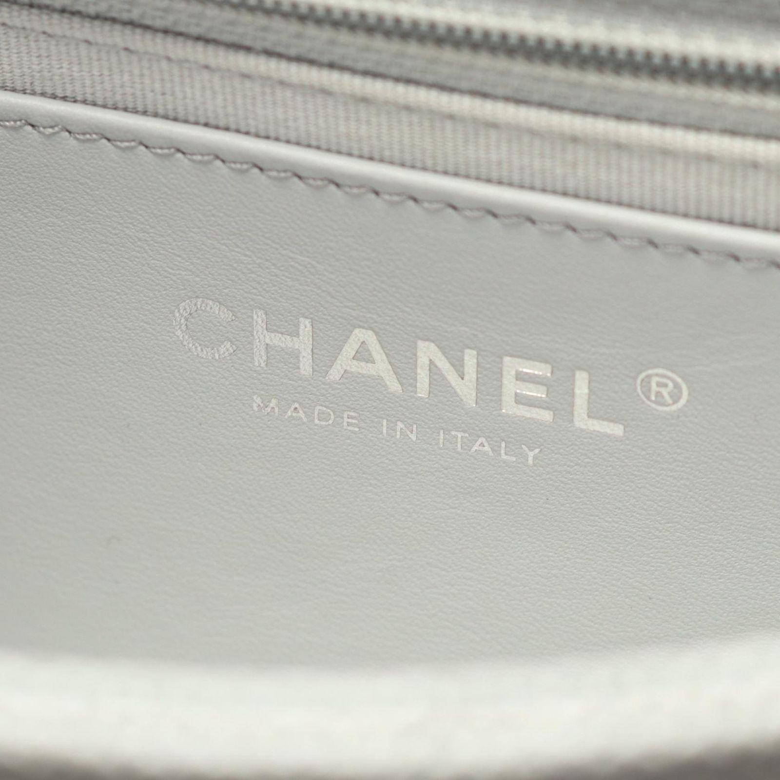 シャネル CHANEL ショルダーバッグ ミニマトラッセ AS4598 グレー