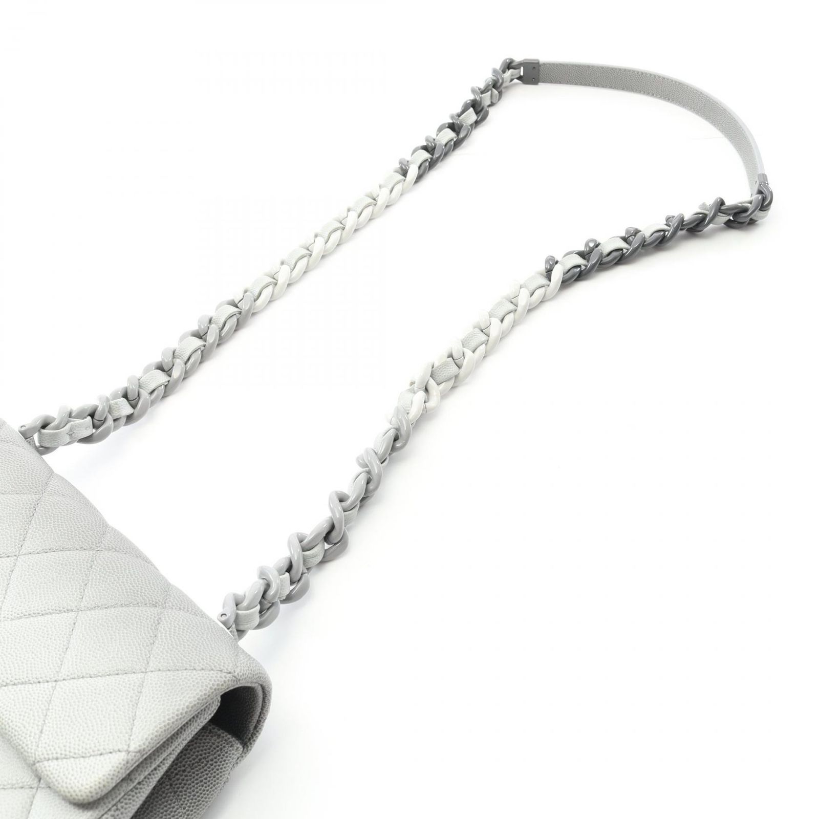 シャネル CHANEL ショルダーバッグ ミニマトラッセ AS4598 グレー