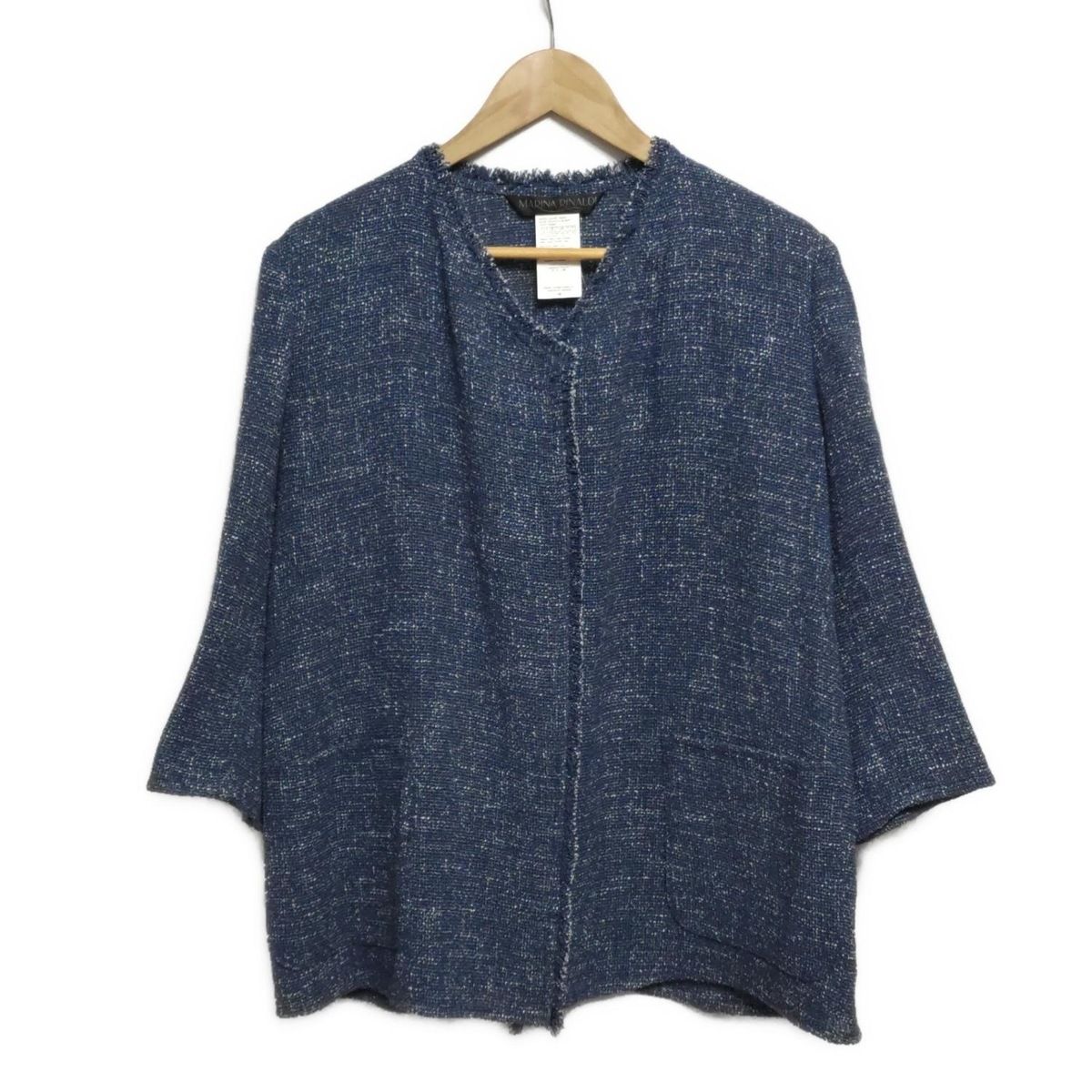 極美品 マリナリナルディ MARINA RINALDI カーディガン MARINA RINALDI(マリナリナルディ) カーディガン サイズJP 11