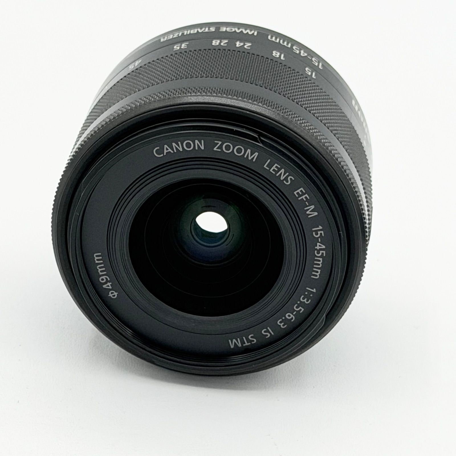 Canon 標準ズームレンズ EF-M15-45mm F3.5-6.3IS STM(グラファイト