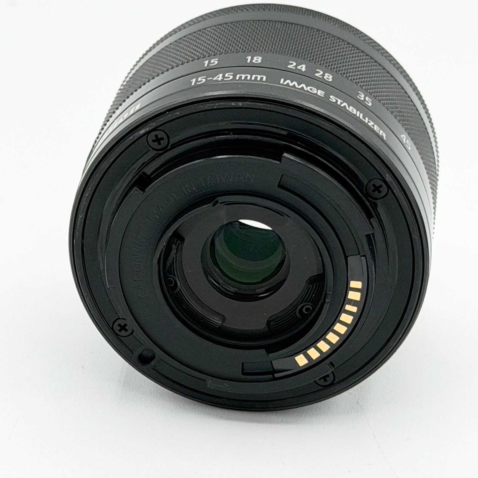 Canon 標準ズームレンズ EF-M15-45mm F3.5-6.3IS STM(グラファイト