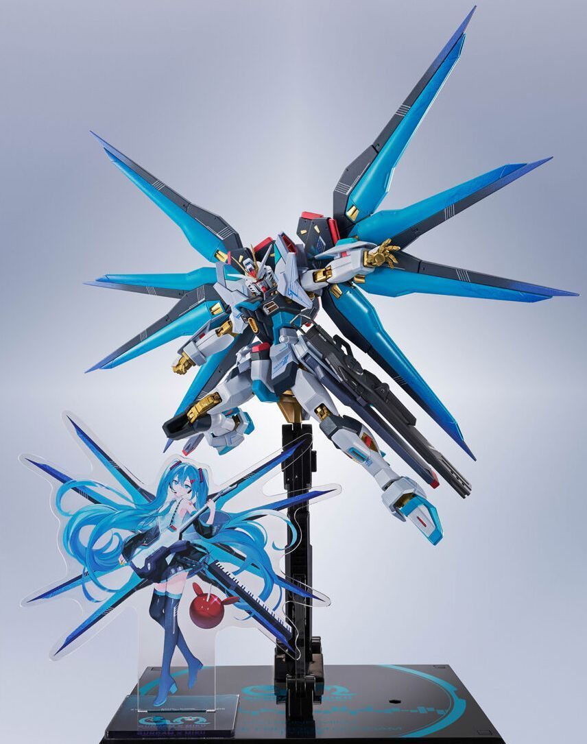 新品L ROBOT魂ストライクフリーダムガンダム弐式［初音ミクVer.］ 新品 輸送箱未開封 METAL ROBOT魂 SIDE MS ストライクフリーダム