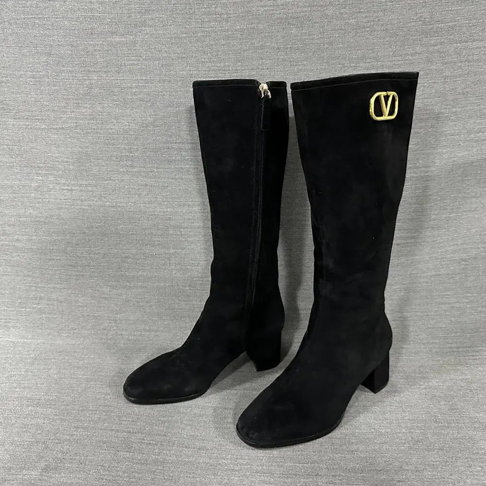 ヴァレンティノ スエード ロング ブーツ/レディース(35)/S1139 - メルカリ