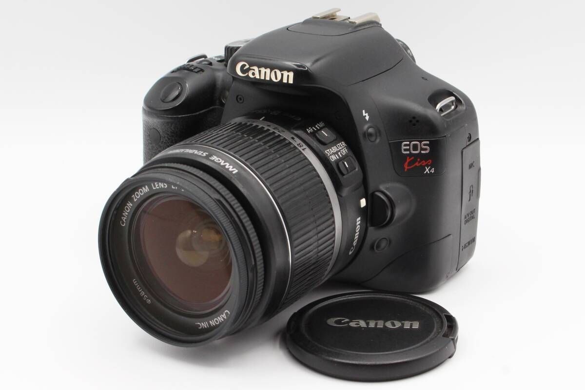 動作品☆キヤノン Canon EOS kiss X4 デジタル一眼レフ レンズキット