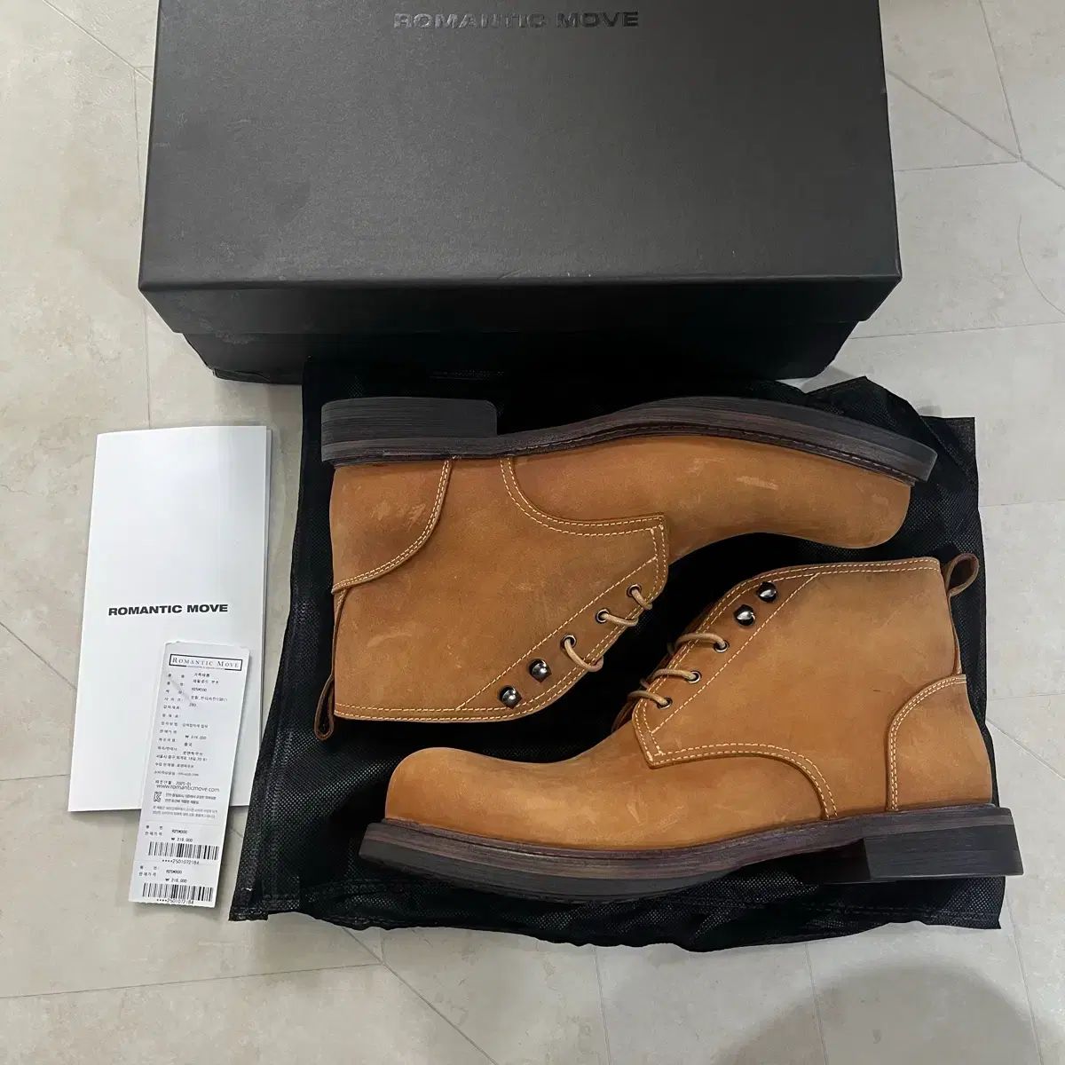 280 ROMANTIC MOVE レイルロード ウォーカー オイル ヴィンテージ タン