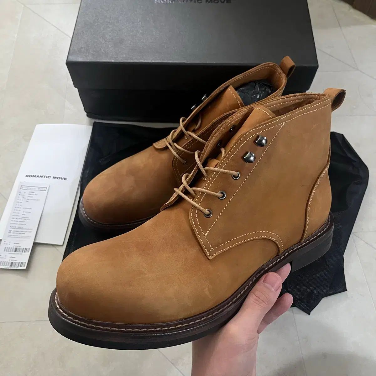 280 ROMANTIC MOVE レイルロード ウォーカー オイル ヴィンテージ タン