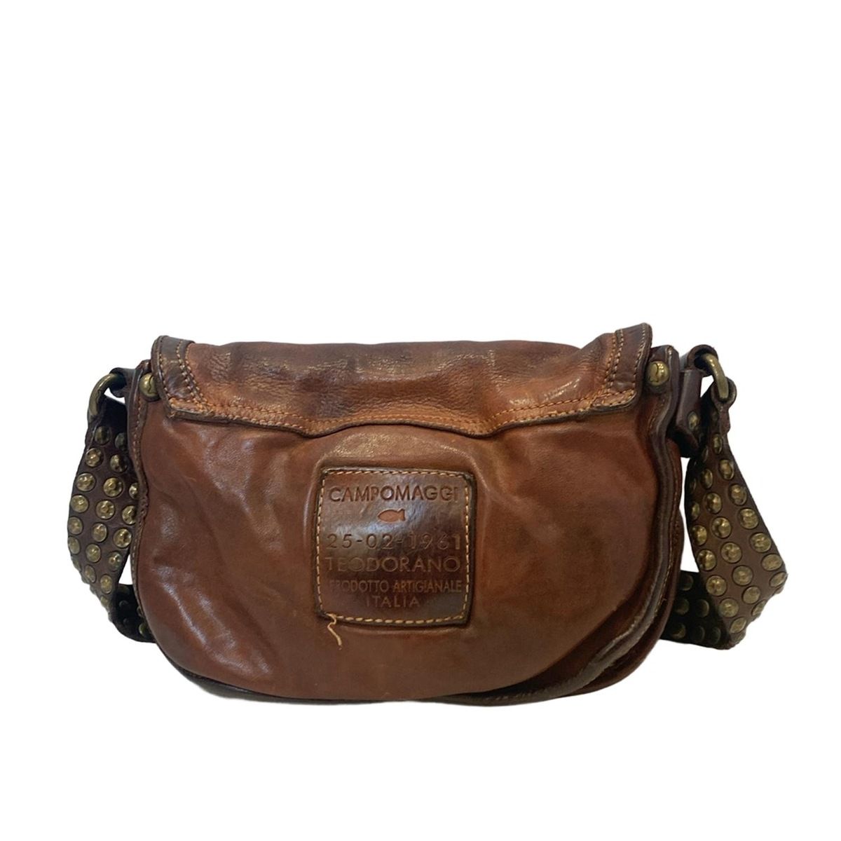 CAMPOMAGGI(カンポマッジ) ショルダーバッグ - ダークブラウン