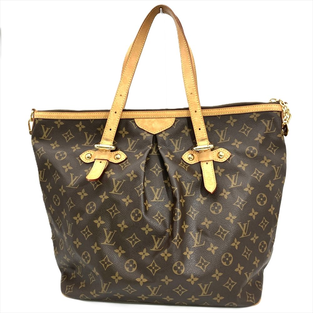ルイヴィトン LOUIS VUITTON パレルモGM トートバッグ 2 WAY モノグラム キャンバス M 40146 ブラウン MI 4038 レディース